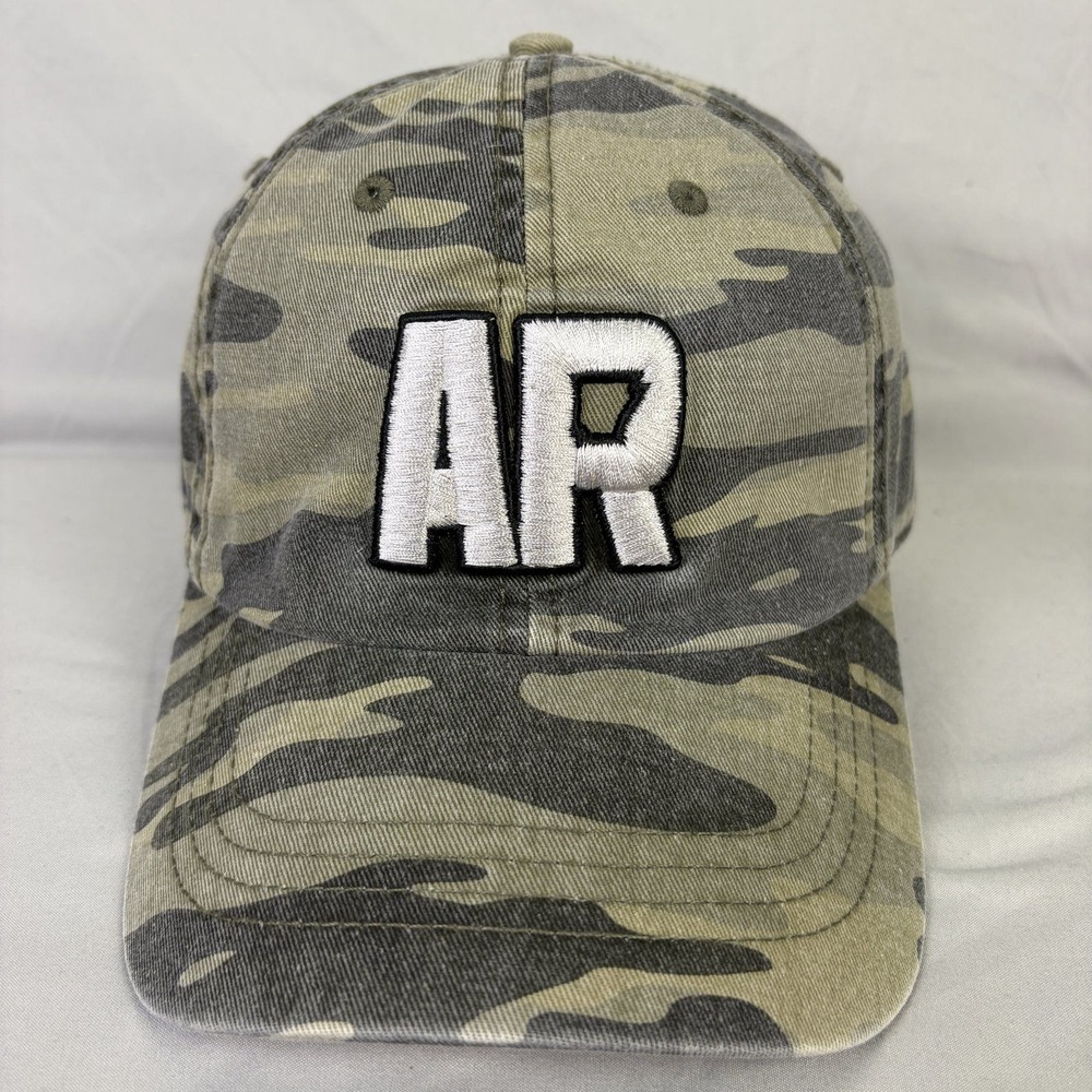 Home Free Baseball Hat AR Camo Unisex OSFM Green Camouflage Adjustable Cap